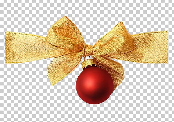 Ribbon Gold Christmas Ornament PNG, Clipart, Bell, Cartoon, Christmas, Christmas Border, Christmas Decoration Free PNG Download