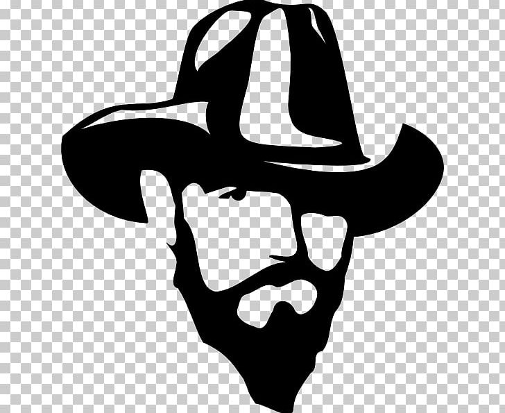 Cowboy Silhouette Drawing PNG, Clipart, Animals, Artwork, Beard, Black And White, Cowboy Free PNG Download