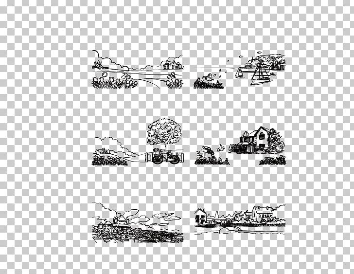 Drawing Illustration PNG, Clipart, Architecture, Black , Encapsulated Postscript, Graphic Designer, Hand Drawn Free PNG Download