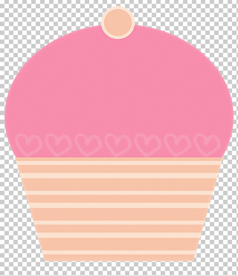 Pink Peach Frozen Dessert Line Dessert PNG, Clipart, Beige, Cupcake, Dessert, Frozen Dessert, Line Free PNG Download