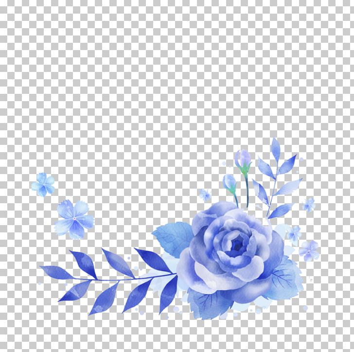 Blue Rose Garden Roses Watercolor Painting Stock Photography PNG, Clipart,  Free PNG Download