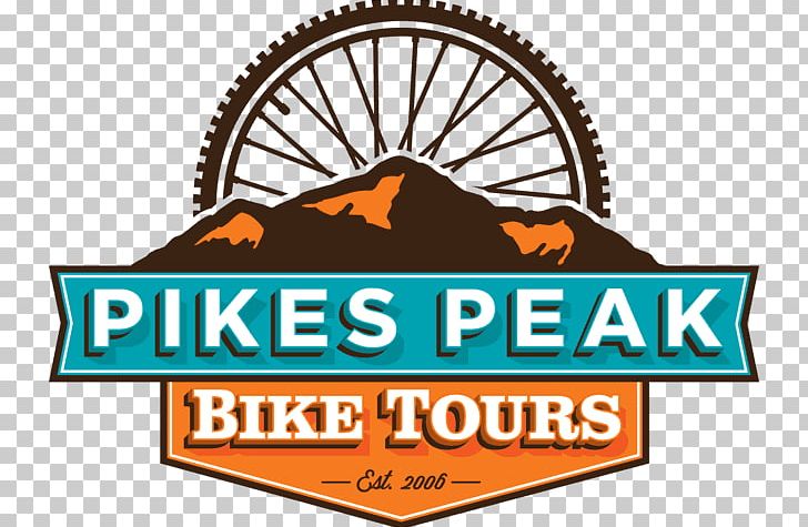 Pikes Peak Bike Tours Bicycle Logo Brand PNG, Clipart, Area, Bicycle, Brand, Line, Logo Free PNG Download