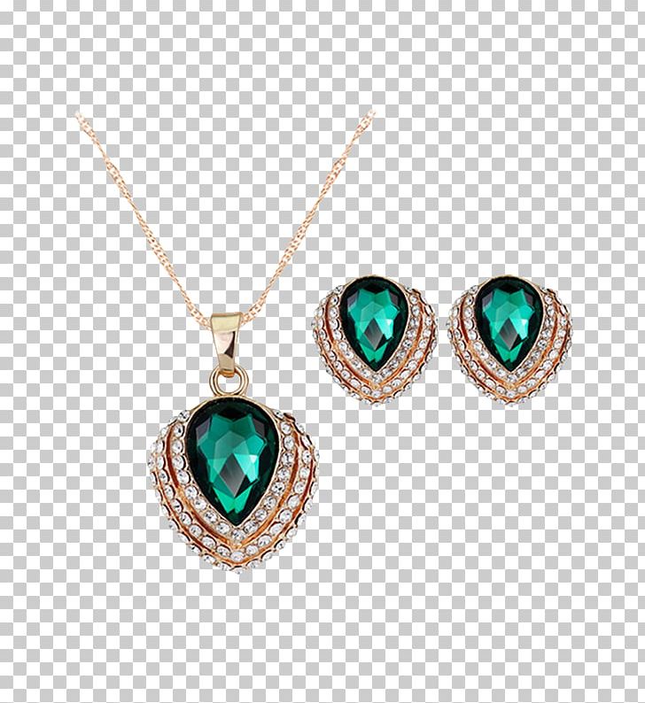 Earring Necklace Turquoise Emerald Jewellery PNG, Clipart, Body Jewellery, Body Jewelry, Body Piercing, Charms Pendants, Earring Free PNG Download