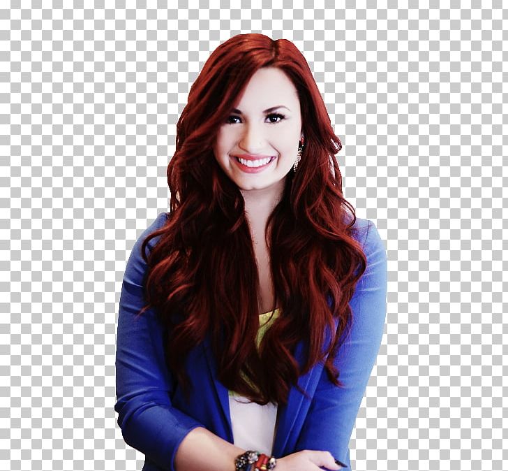 Demi Lovato Red Hair Human Hair Color Blue Hair PNG, Clipart, Auburn Hair, Bangs, Blond, Blue Hair, Brown Hair Free PNG Download