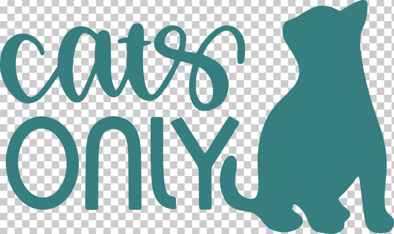 Cats Only Cat PNG, Clipart, Cat, Catlike, Dog, Logo, Meter Free PNG Download