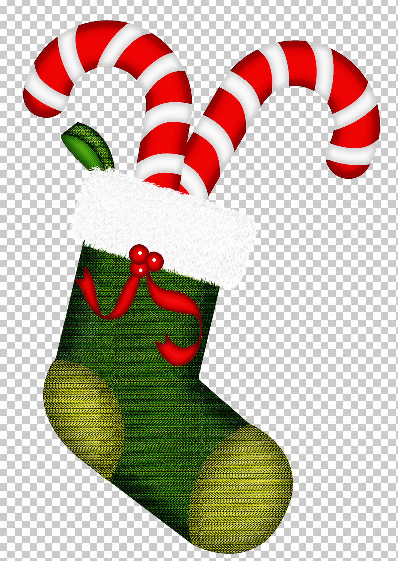 Christmas Stocking PNG, Clipart, Candy, Candy Cane, Christmas, Christmas Decoration, Christmas Stocking Free PNG Download