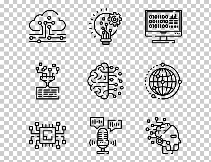 Computer Icons Icon Design PNG, Clipart, Area, Art, Artificial Intelligence, Black, Black And White Free PNG Download