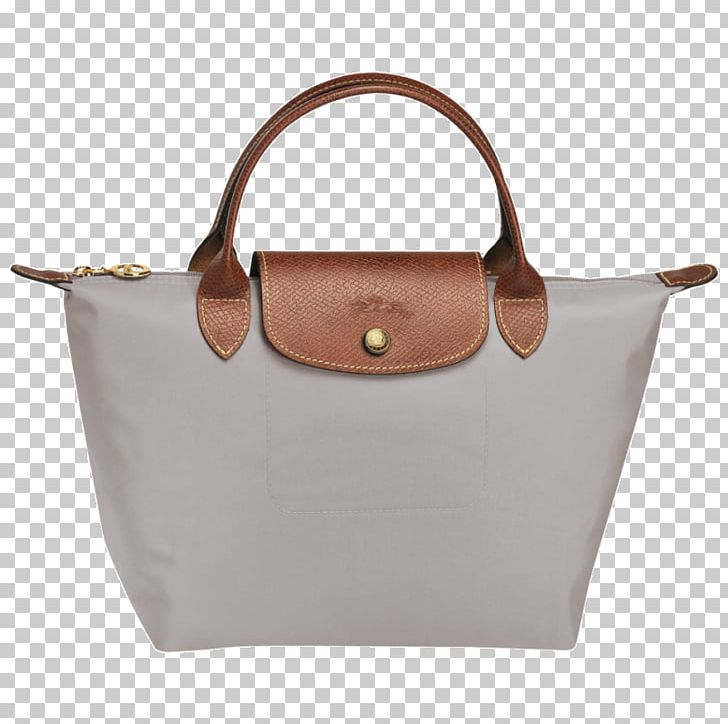 Handbag Tote Bag Longchamp Pliage PNG, Clipart, Accessories, Bag, Beige, Brown, Button Free PNG Download