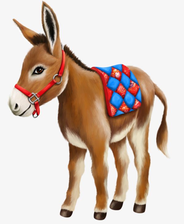 Watercolor Donkey PNG, Clipart, Animal, Cartoon, Cushion, Donkey, Donkey Clipart Free PNG Download