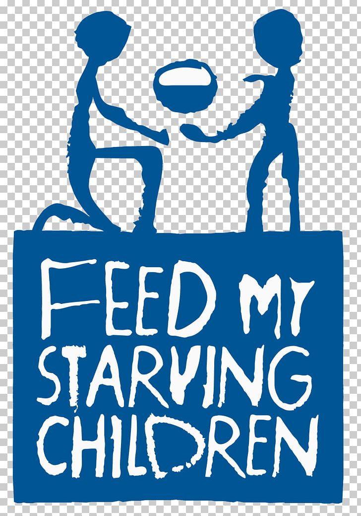 Feed My Starving Children Organization Hunger Non-profit Organisation PNG, Clipart, Black And White, Blue, Brand, Child, Communication Free PNG Download