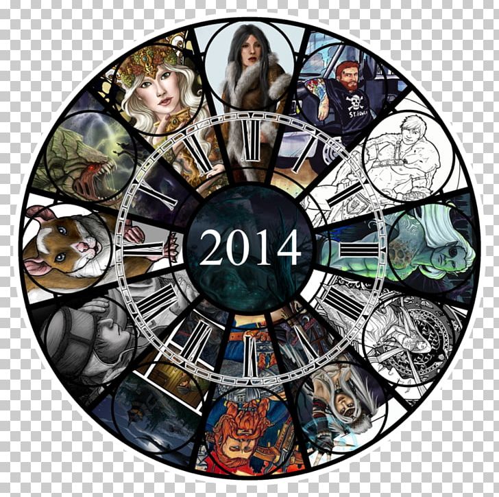 Stained Glass New Year's Eve PNG, Clipart,  Free PNG Download
