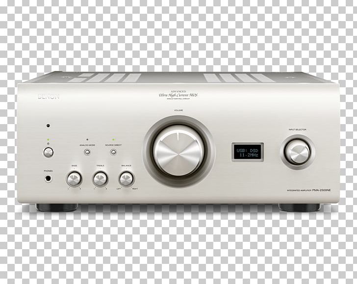 Audio Power Amplifier Integrated Amplifier AV Receiver Denon High Fidelity PNG, Clipart, Amplifier, Audio, Audio Equipment, Audio Power Amplifier, Audio Receiver Free PNG Download