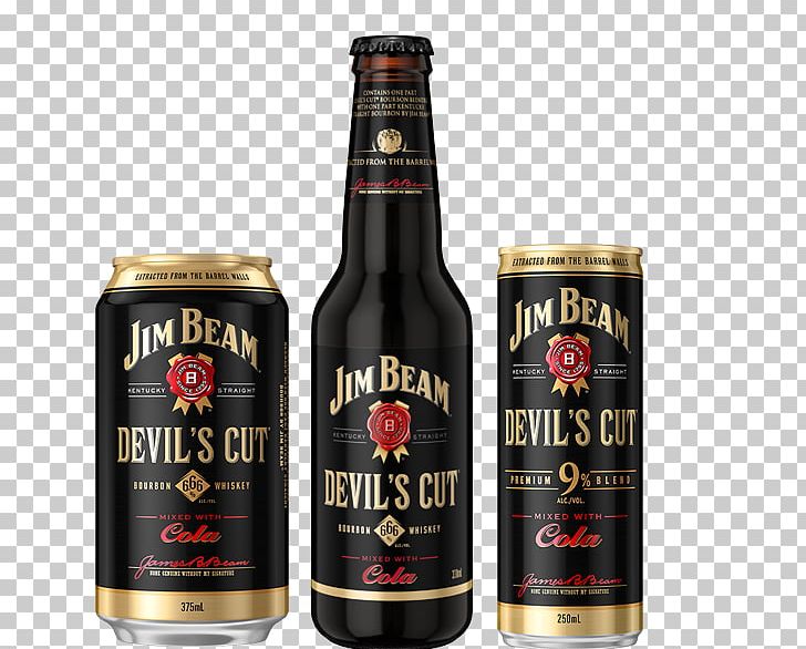 Bourbon Whiskey Fizzy Drinks Jim Beam White Label Devil's Cut PNG, Clipart,  Free PNG Download