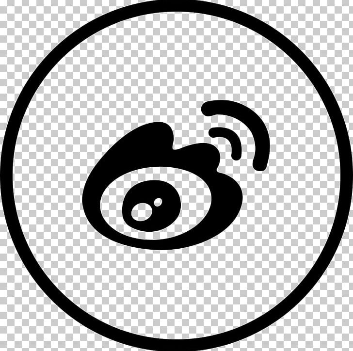 Sina Weibo Computer Icons Logo Tencent Weibo Sina Corp PNG, Clipart, Area, Black, Black And White, Circle, Computer Icons Free PNG Download