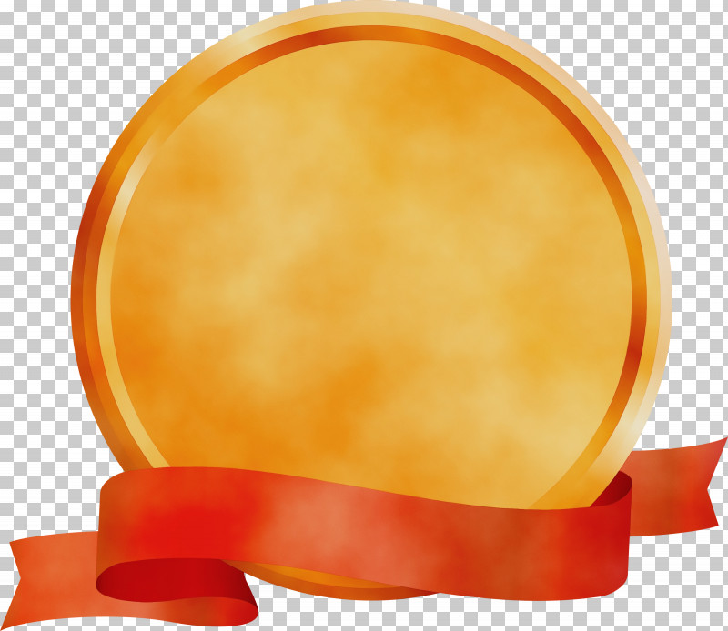 Orange PNG, Clipart, Emblem Ribbon, Orange, Paint, Peach, Watercolor Free PNG Download