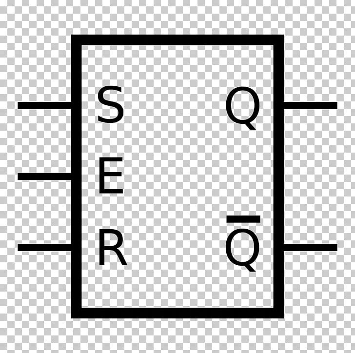 Flip-flop Circuito Sequencial Electronic Circuit Electronic Symbol Logic Gate PNG, Clipart, And Gate, Angle, Area, Black, Black And White Free PNG Download