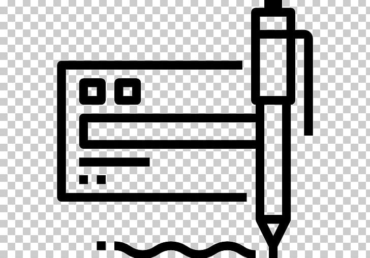Computer Icons Cheque PNG, Clipart, Angle, Area, Black, Black And White, Brand Free PNG Download
