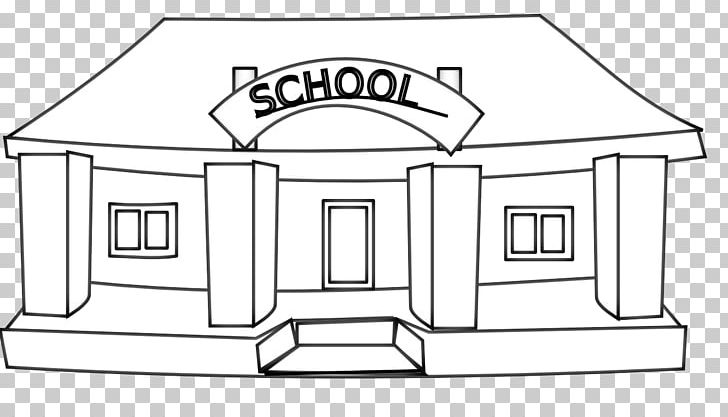 School Building Education PNG, Clipart, Angle, Artwork, Black, Black And White, Brand Free PNG Download