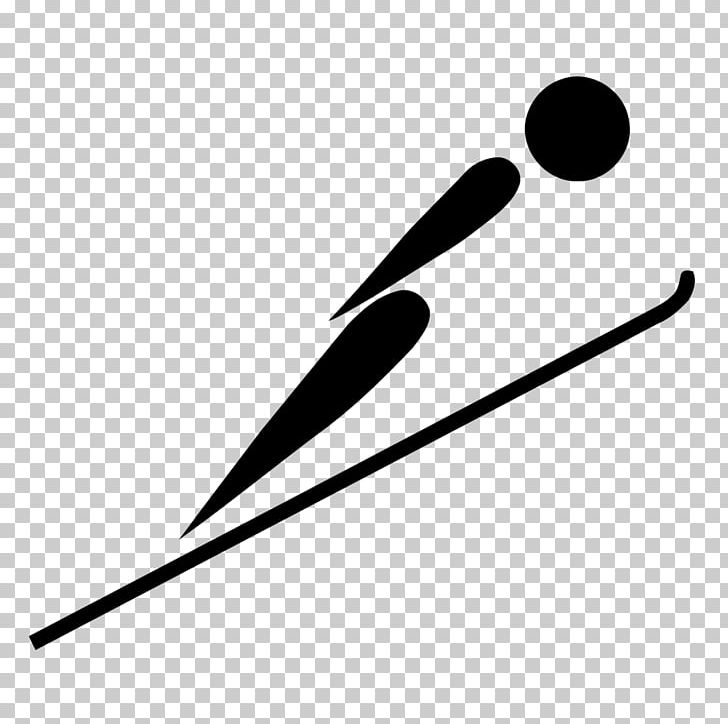 Winter Olympic Games Ski Jumping At The 2018 Olympic Winter Games PNG, Clipart, Black And White, Crosscountry Skiing, Line, Olympic Games, Olympic Sports Free PNG Download