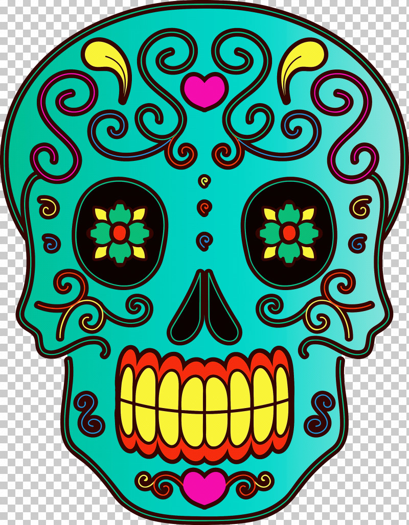 Day Of The Dead Día De Muertos Skull PNG, Clipart, Calavera, D%c3%ada De Muertos, Day Of The Dead, Drawing, Line Art Free PNG Download