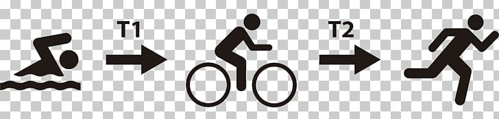 Triathlon Cycling Swimming Running Sport PNG, Clipart, Bicycle, Black And White, Brand, Cycling, Graphic Design Free PNG Download