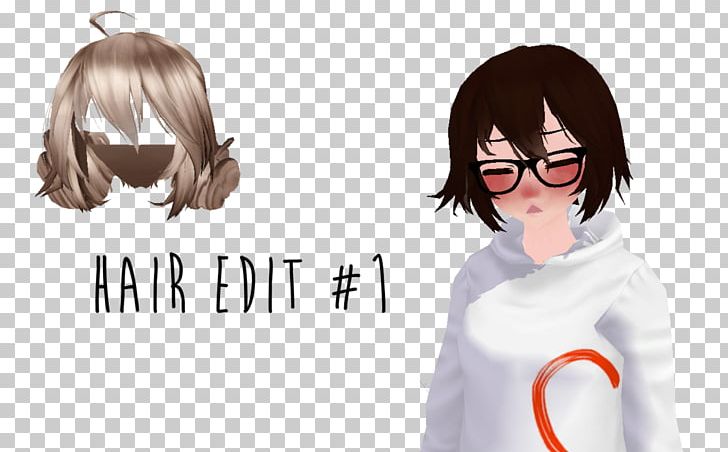 Brown Hair Black Hair Glasses Wig PNG, Clipart, Anime, Art, Black Hair, Brown Hair, Cartoon Free PNG Download