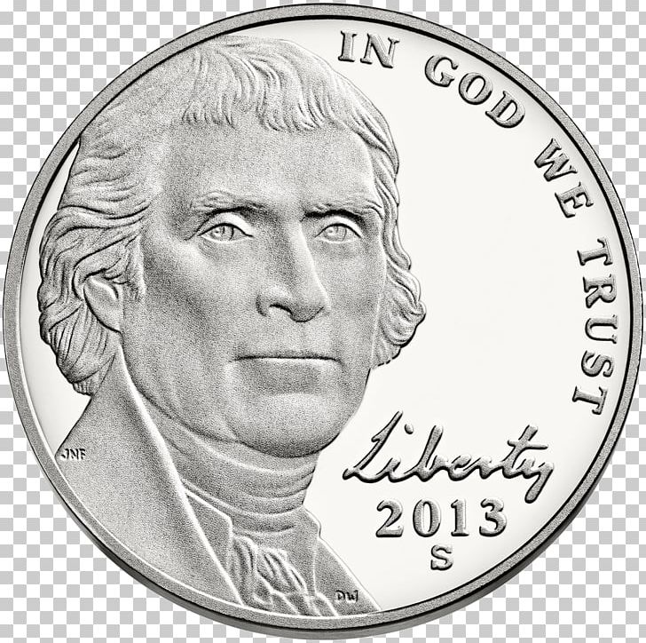 Philadelphia Mint Monticello Jefferson Nickel Coin PNG, Clipart, Black And White, Circle, Coin Collecting, Coin Roll Hunting, Currency Free PNG Download