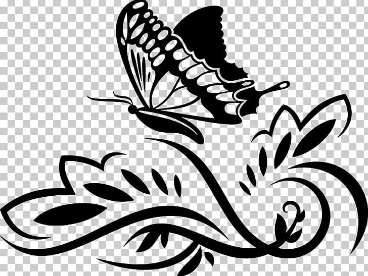 Stencil Paper Drawing PNG, Clipart, Artwork, Black, Brush Footed Butterfly, Fictional Character, Flower Free PNG Download