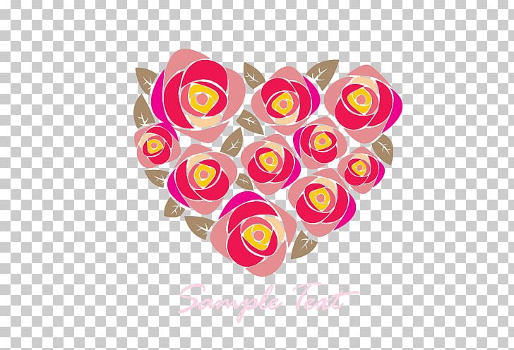 Beach Rose Heart PNG, Clipart, Animation, Beach Rose, Cartoon Rose, Circle, Color Free PNG Download