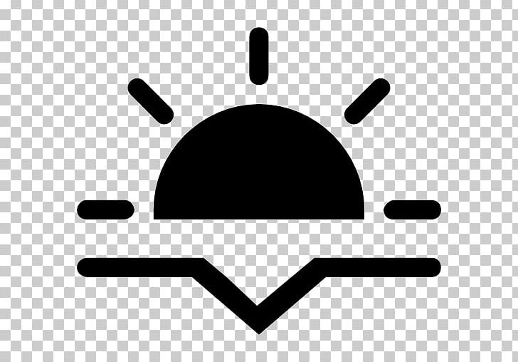 Computer Icons Sunset Symbol PNG, Clipart, Area, Black And White, Brand, Circle, Computer Icons Free PNG Download