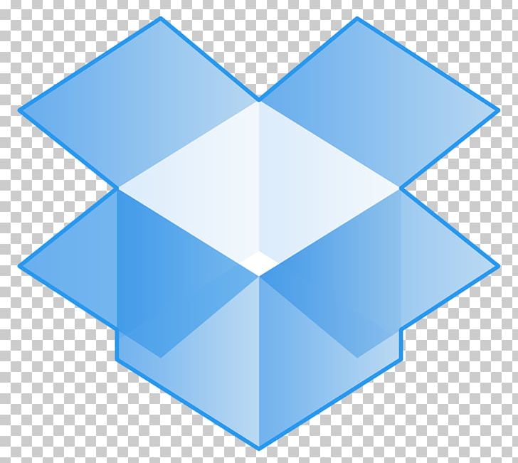 Dropbox File Sharing File Hosting Service Computer Icons File Synchronization PNG, Clipart, 2 Gb, Angle, Area, Blue, Box Free PNG Download