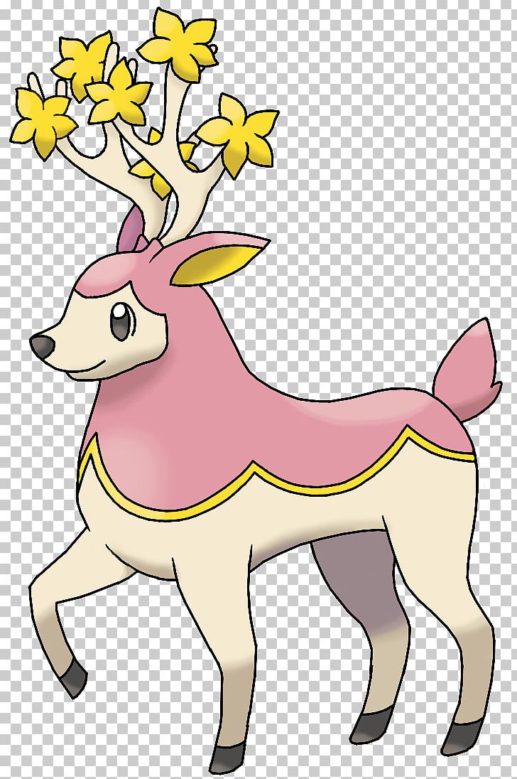 Reindeer Pokemon Black & White Pokémon HeartGold And SoulSilver Snivy PNG, Clipart, Antler, Cartoon, Character, Deer, Fiction Free PNG Download