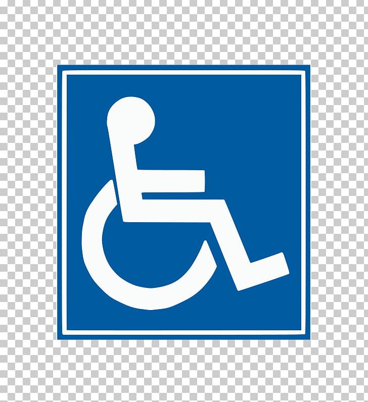 Disabled Parking Permit Disability Accessibility Sign PNG, Clipart, Accessibility, Angle, Area, Blue, Brand Free PNG Download