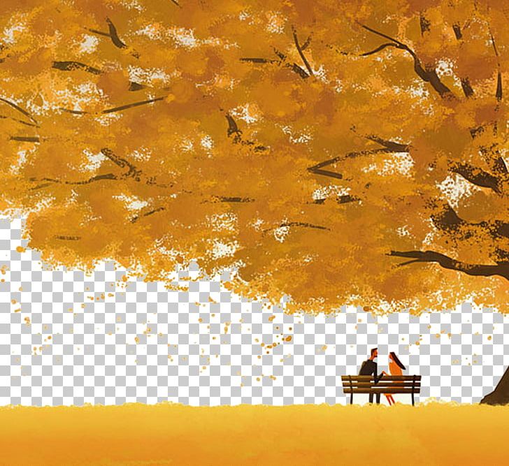 Autumn Illustration PNG, Clipart, Autumn Harvest, Bottom, Computer Wallpaper, Discount, Golden Free PNG Download