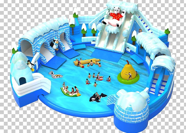 Inflatable Playground Slide Swimming Pool Water Park Water Slide PNG, Clipart, Amusement Park, Aqua, Ball, Blue, Explosion Effect Material Free PNG Download