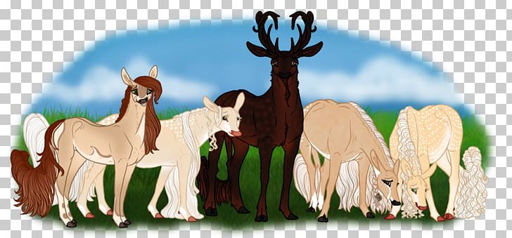 Reindeer Horse Cattle Antelope Camel PNG, Clipart, Animal Figure, Animated Cartoon, Antelope, Antler, Camel Free PNG Download