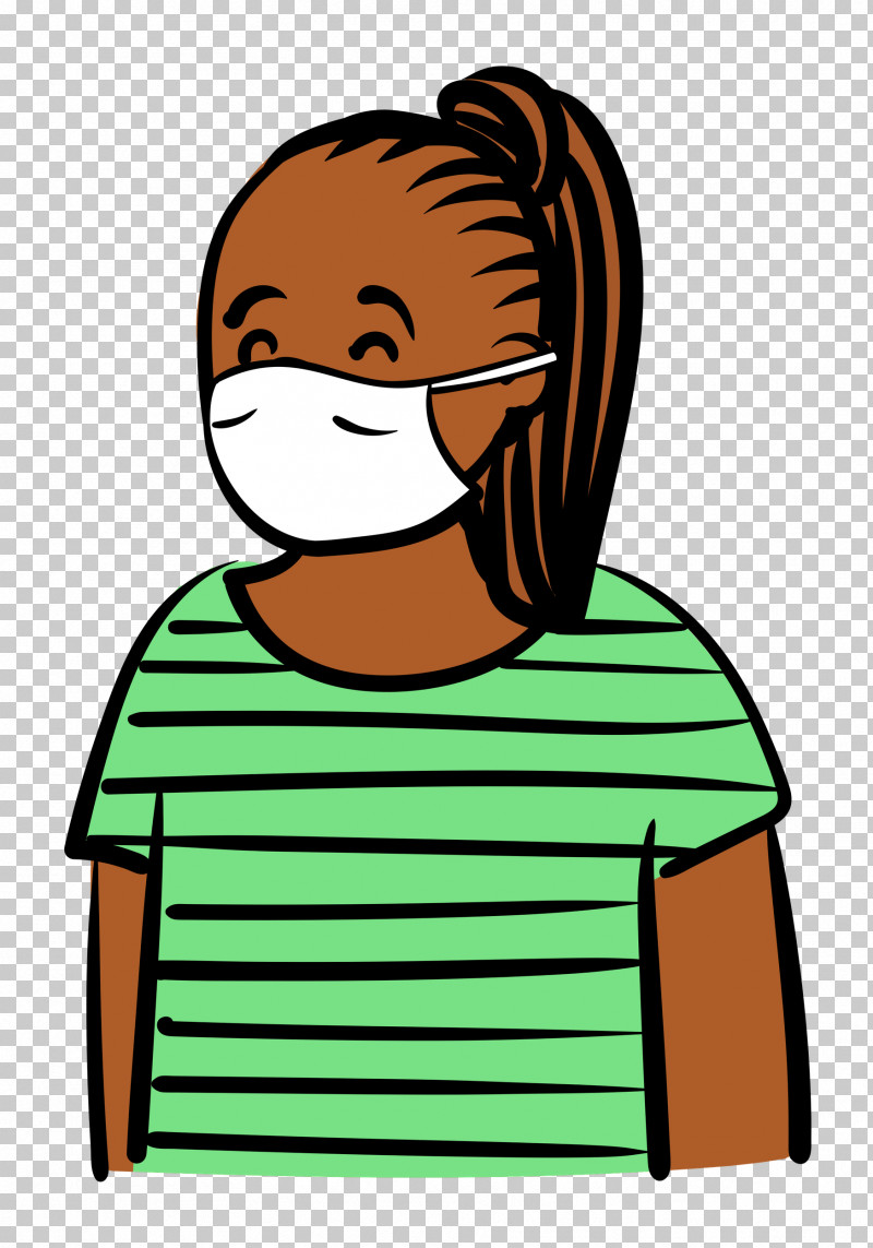 Woman Medical Mask Coronavirus PNG, Clipart, Cartoon, Conversation, Coronavirus, Creative Work, Creativity Free PNG Download
