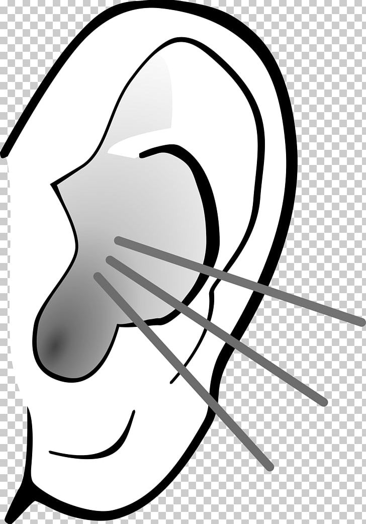 Listening Ear PNG, Clipart, Angle, Area, Artwork, Black And White, Circle Free PNG Download