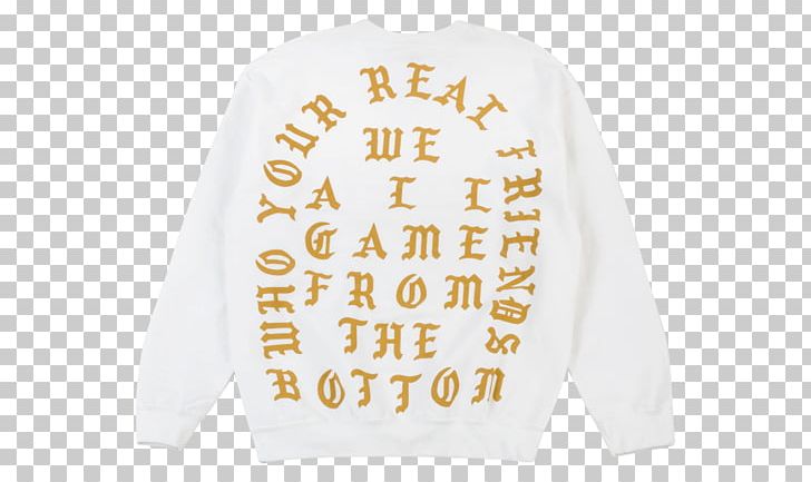 Saint Pablo Tour Long-sleeved T-shirt The Life Of Pablo PNG, Clipart, Adidas Yeezy, Bluza, Brand, Clothing, Concert Tour Free PNG Download