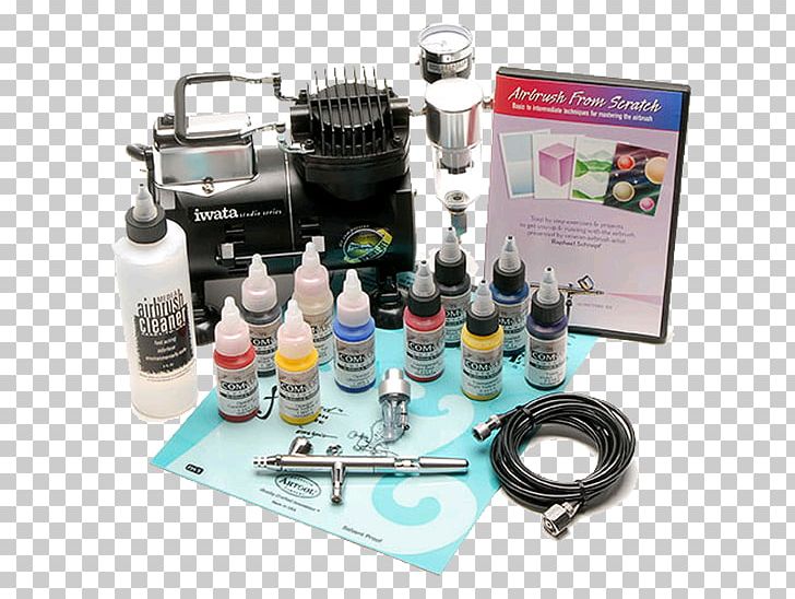 Air Brushes Airbrush Makeup NEO CN Gravity-Feed Dual-Action Airbrush Paint Compressor PNG, Clipart,  Free PNG Download
