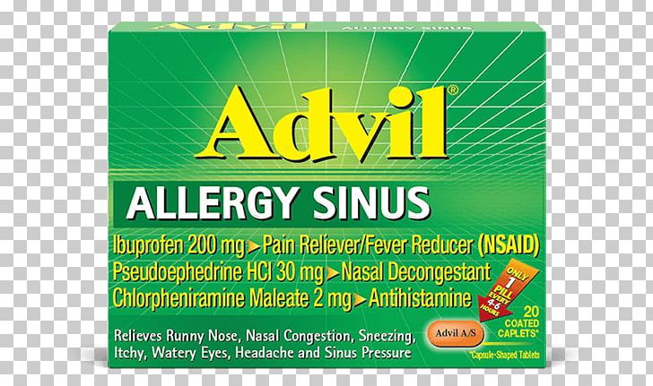 Allergy Pseudoephedrine Ibuprofen Sinus Infection Common Cold PNG, Clipart, Allergy, Brand, Cold Store Menu, Common Cold, Grass Free PNG Download