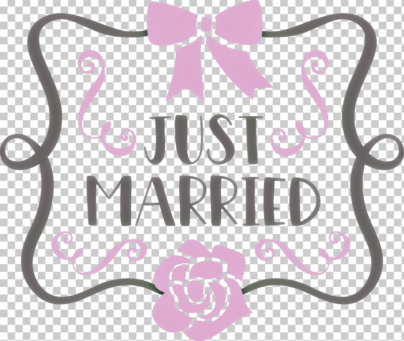 Just Married Wedding PNG, Clipart, Cricut, Idea, Just Married, Lettering, Logo Free PNG Download