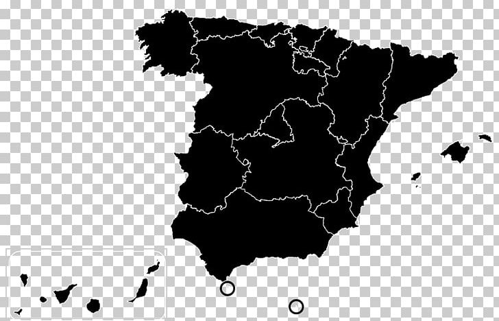 Spain Map PNG, Clipart, Black, Black And White, Blank Map, Line, Map Free PNG Download