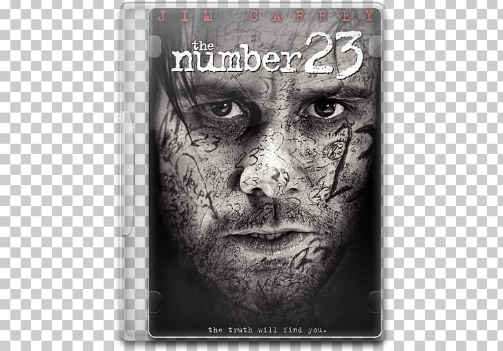 Jim Carrey The Number 23 Infinifilm Thriller PNG, Clipart, Black And White, Cinema, Drama, Face, Film Free PNG Download