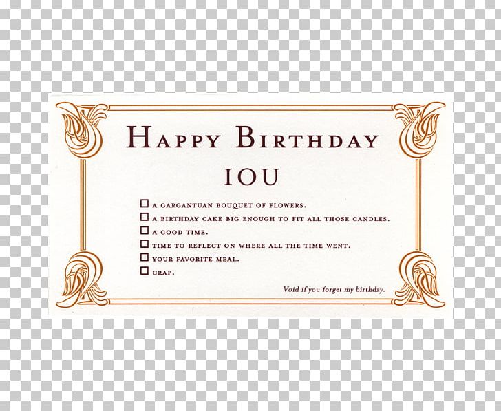 Wedding Invitation Greeting & Note Cards Birthday Gift IOU PNG, Clipart, Amp, Birthday, Cards, Christmas, Coupon Free PNG Download