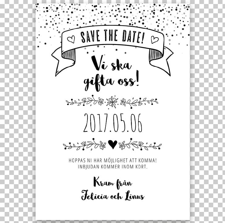 Save The Date Wedding Paper Place Cards Vintage PNG, Clipart, Black, Calligraphy, Convite, Ink, Line Free PNG Download