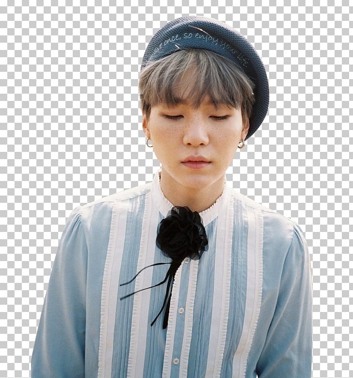 Suga The Most Beautiful Moment In Life: Young Forever BTS K-pop South Korea PNG, Clipart, Bangs, Black Hair, Blue, Fashion Accessory, Forehead Free PNG Download