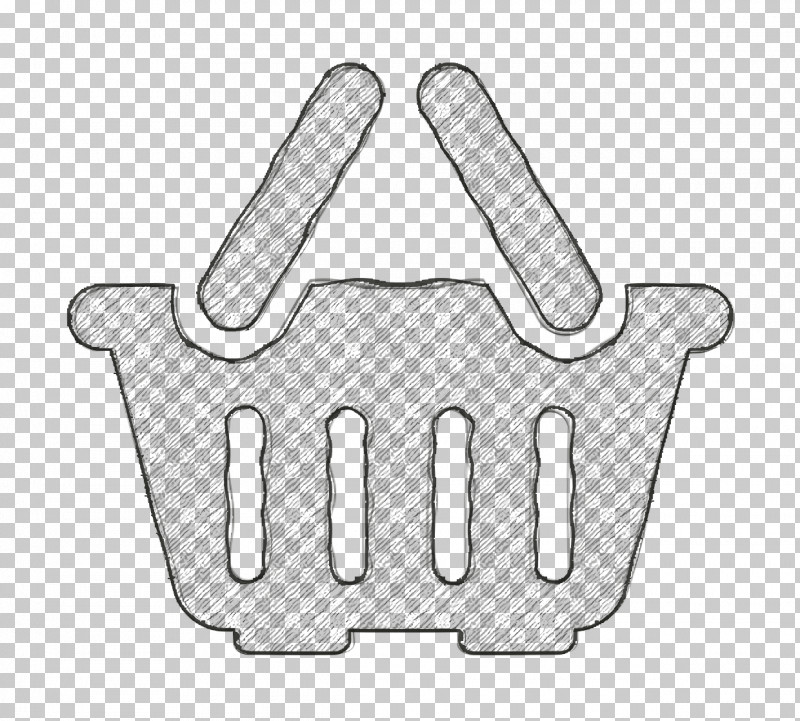 Supermarket Icon Empty Shopping Basket Icon Tools And Utensils Icon PNG, Clipart, Black, Black And White, Glove, Hm, Line Free PNG Download
