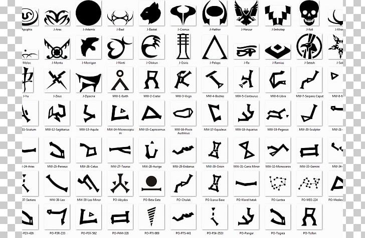 Daniel Jackson Stargate Symbol Goa'uld PNG, Clipart, Ancient, Angle, Area, Black And White, Calligraphy Free PNG Download