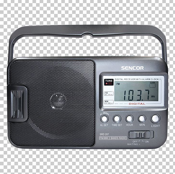 Sencor SRD 220 BPK Pink Radio Radio Receiver FM Broadcasting Frequency Modulation PNG, Clipart, Alarm Clocks, Am Broadcasting, Comm, Electronic Device, Electronics Free PNG Download